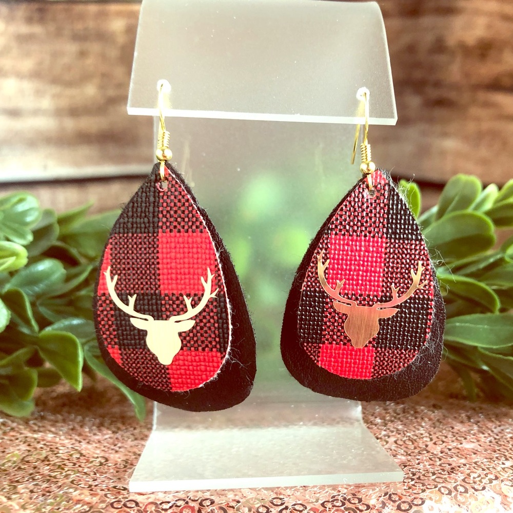 Faux Leather earrings